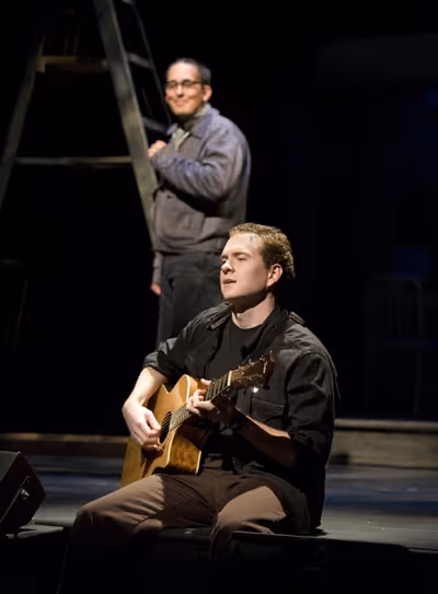 Adam Monley with Nehal Joshi  Photo